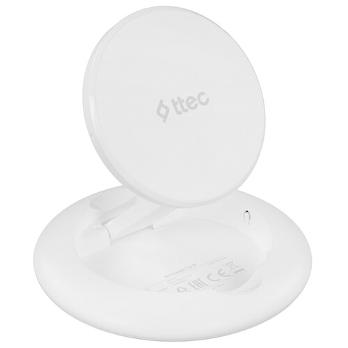 Купить Беспроводное зарядное устройство TTEC AirCharger Up M белый  9202677. Характеристики, отзывы и цены в Донецке
