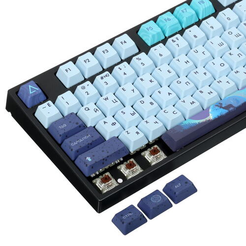 Купить Клавиатура проводная Varmilo VEA108 Aurora [A26A060D3A3A06A048/D]  5420634. Характеристики, отзывы и цены в Донецке