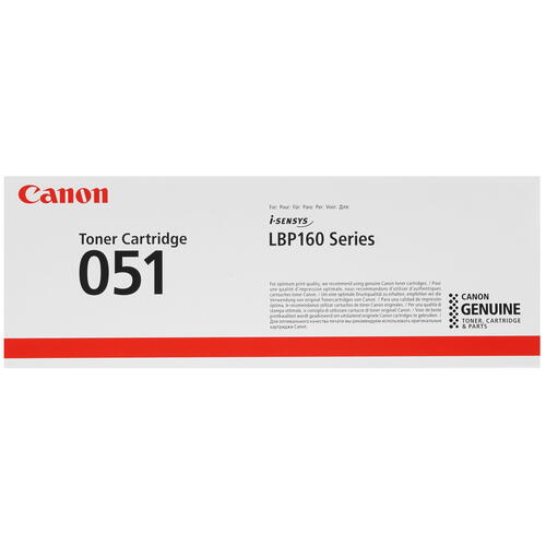 Купить Тонер-картридж лазерный Canon 051 2168C002 черный, с чипом  1336827. Характеристики, отзывы и цены в Донецке