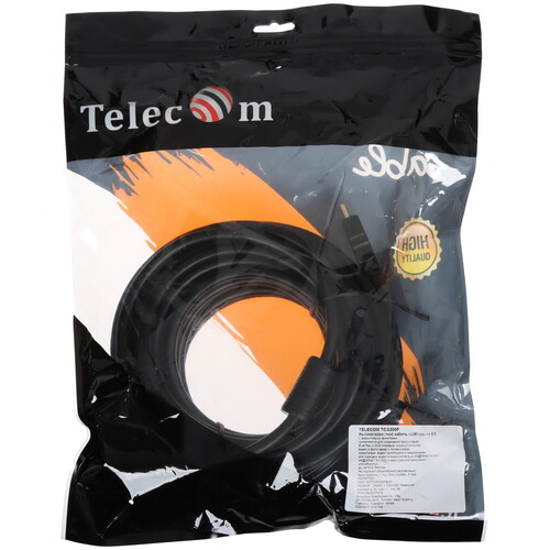 Купить Кабель  Telecom HDMI - HDMI, 10 м  5471413. Характеристики, отзывы и цены в Донецке