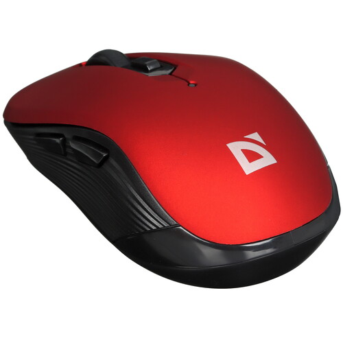 Купить Мышь беспроводная Defender Gassa MM-105 [52103] красный  5463238. Характеристики, отзывы и цены в Донецке