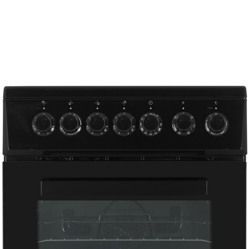 Купить Электрическая плита Indesit ISV5F1HB черный  9306996. Характеристики, отзывы и цены в Донецке