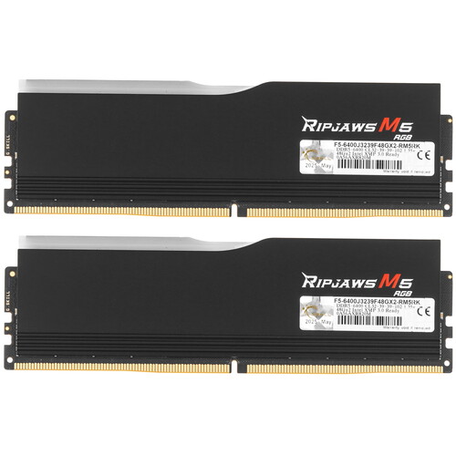 Купить Оперативная память G.Skill Ripjaws M5 RGB [F5-6400J3239F48GX2-RM5RK] 96 ГБ  9146469. Характеристики, отзывы и цены в Донецке
