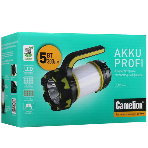 Купить Фонарь Camelion LED5124  5078892. Характеристики, отзывы и цены в Донецке