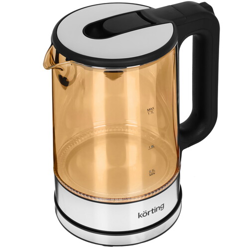Купить Электрочайник Korting Korting KWK 0903 G серебристый  9231949. Характеристики, отзывы и цены в Донецке