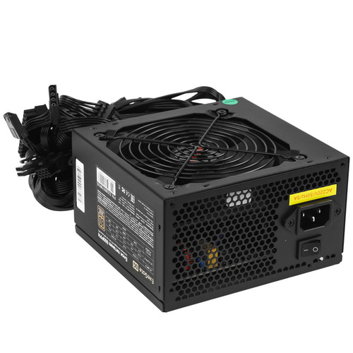 Купить Блок питания ExeGate 80+ Bronze 600PPH [EX280578RUS-OEM] черный  8187875. Характеристики, отзывы и цены в Донецке