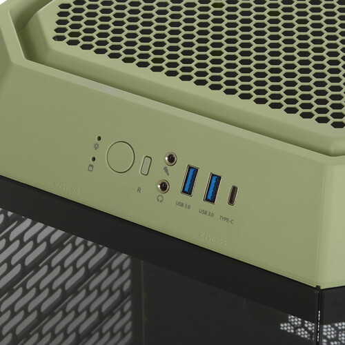 Купить Корпус Thermaltake The Tower 250 Matcha Green  5603444. Характеристики, отзывы и цены в Донецке