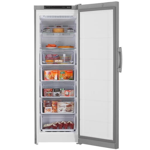 Купить Морозильный шкаф  Indesit DFZ 5175 G серебристый  9094715. Характеристики, отзывы и цены в Донецке