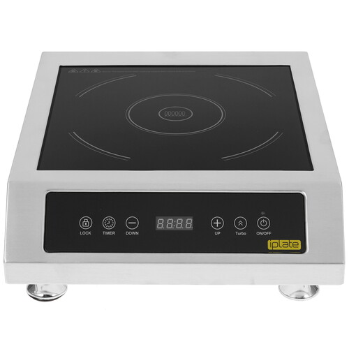 Купить Плита компактная электрическая iPlate 3500 NORA черный  5306670. Характеристики, отзывы и цены в Донецке