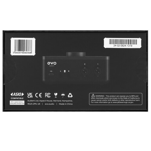 Купить Внешняя звуковая карта Audient EVO 4  5623528. Характеристики, отзывы и цены в Донецке