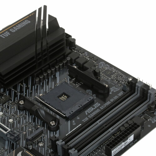 Купить Материнская плата ASUS TUF GAMING A520M-PLUS WIFI  4811078. Характеристики, отзывы и цены в Донецке