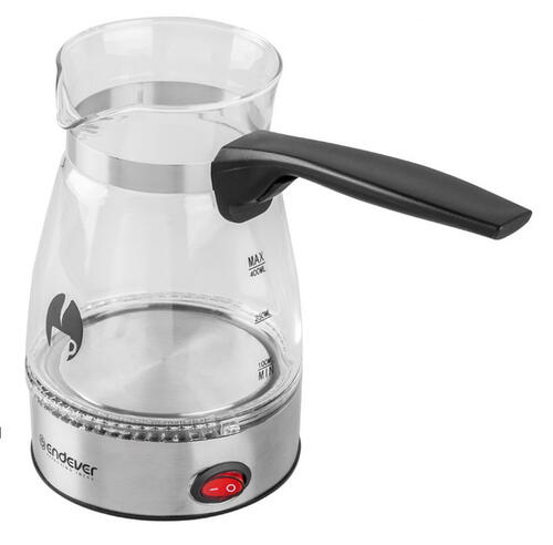 Купить Электрическая турка Endever COSTA-1015 серебристый  9081207. Характеристики, отзывы и цены в Донецке