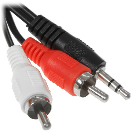 Купить Кабель   Aceline 3.5 mm jack - RCA x2 черный  1380013. Характеристики, отзывы и цены в Донецке