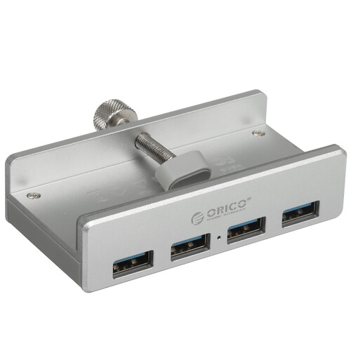 Купить USB-разветвитель ORICO MH4PU-P-SV  5628619. Характеристики, отзывы и цены в Донецке