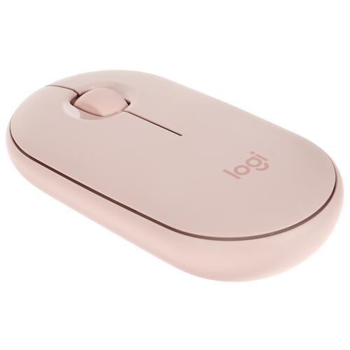 Купить Мышь беспроводная Logitech Pebble M350 [910-005717 / 910-005575] розовый  5052532. Характеристики, отзывы и цены в Донецке