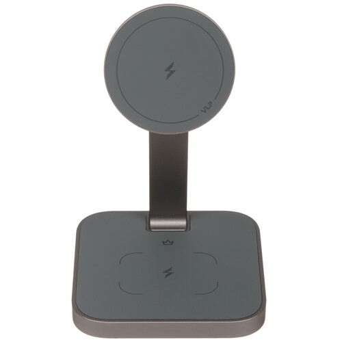 Купить Беспроводное зарядное устройство VLP Unity Power 3 in 1 for Apple серый  9263149. Характеристики, отзывы и цены в Донецке