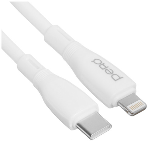 Купить Кабель PERO Lightning 8-pin - USB Type-C белый  5474205. Характеристики, отзывы и цены в Донецке