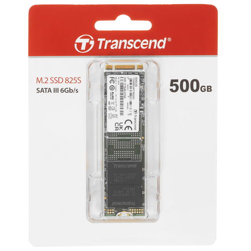 Купить 500 ГБ M.2 SATA накопитель Transcend MTS825S [TS500GMTS825S]  5452741. Характеристики, отзывы и цены в Донецке