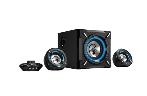 Купить Колонки Genius SW-G2.1 1000 черный  5421462. Характеристики, отзывы и цены в Донецке