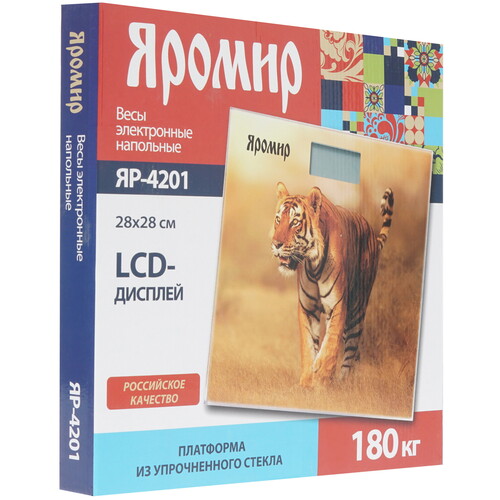 Купить Весы Яромир ЯР-4201 разноцветный  8128868. Характеристики, отзывы и цены в Донецке
