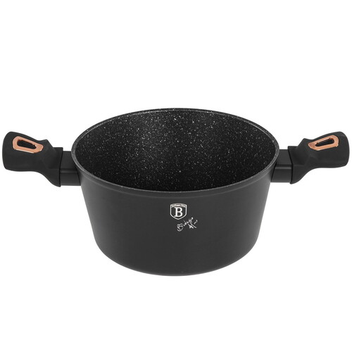 Купить Кастрюля Berlinger Haus Black Rose BH-1641N 2.5 л 20 см черный  9151054. Характеристики, отзывы и цены в Донецке
