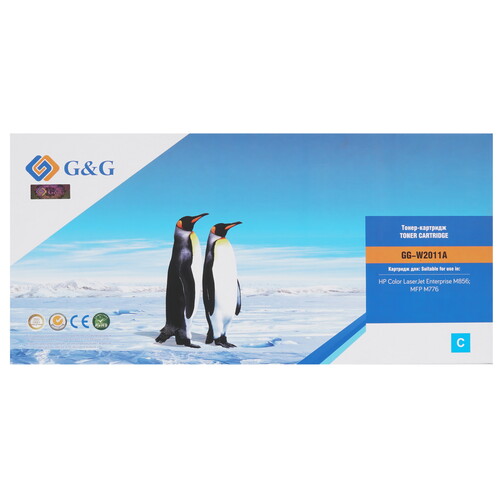 Купить Картридж лазерный G&G GG-W2011A голубой  9146334. Характеристики, отзывы и цены в Донецке