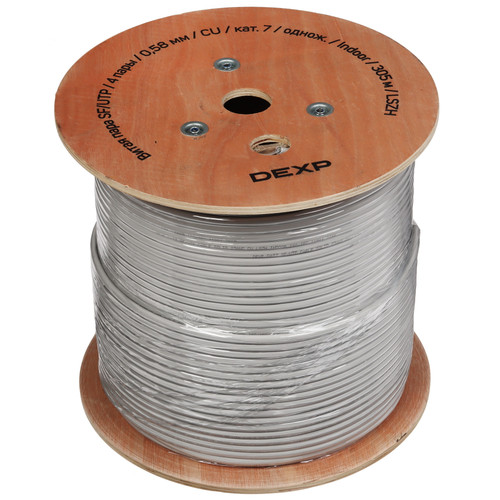 Купить Витая пара DEXP TP7SFUTP305LS  9312477. Характеристики, отзывы и цены в Донецке