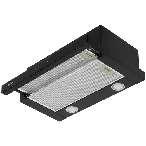 Купить Вытяжка телескопическая DEXP TH60-SV0S черный/черный  9161708. Характеристики, отзывы и цены в Донецке