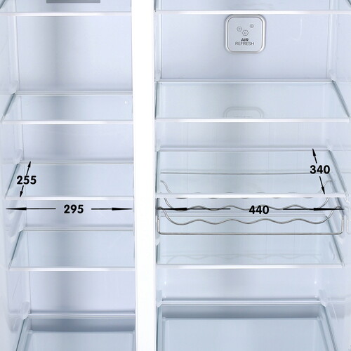 Купить Холодильник Side by Side   Gorenje NRS918EMB черный  5462655. Характеристики, отзывы и цены в Донецке