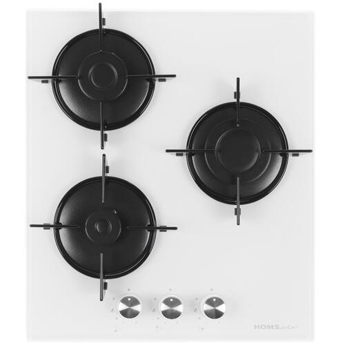 Купить Газовая варочная поверхность HOMSair HGG431WH  5310942. Характеристики, отзывы и цены в Донецке