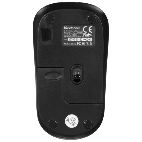 Купить Мышь беспроводная Defender Wave MM-995  9040750. Характеристики, отзывы и цены в Донецке
