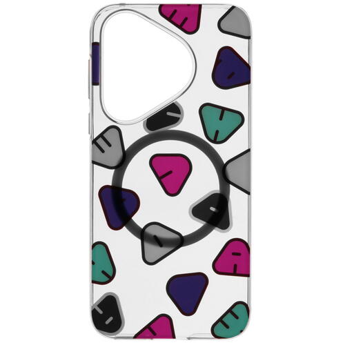 Купить Накладка  HUAWEI Letter Magnetic Case для HUAWEI Pura 70 прозрачный/разноцветный  5458548. Характеристики, отзывы и цены в Донецке