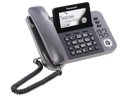 Купить Телефон беспроводной (DECT) Panasonic KX-TGF310RUM  1047137. Характеристики, отзывы и цены в Донецке