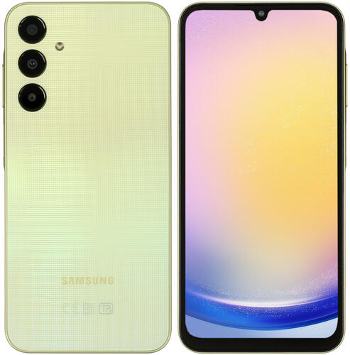 Купить 6.5" Смартфон Samsung Galaxy A25 128 ГБ желтый  9060797. Характеристики, отзывы и цены в Донецке