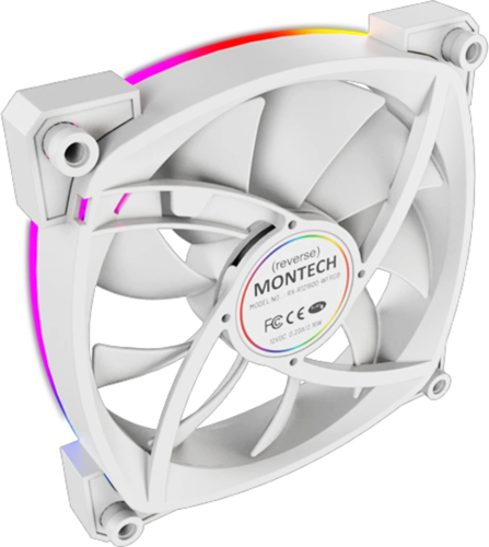 Купить Комплект вентиляторов Montech RX120 [RX120W3P] белый  5620656. Характеристики, отзывы и цены в Донецке