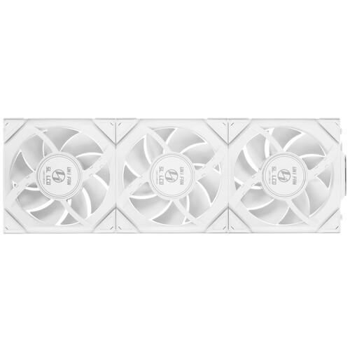 Купить Комплект вентиляторов LIAN LI UNI FAN SL WIRELESS LCD 120 [G99.12SLLCD1W3W.R0] белый  5604350. Характеристики, отзывы и цены в Донецке