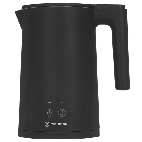 Купить Электрочайник Evolution KP17222 LED черный  9215214. Характеристики, отзывы и цены в Донецке