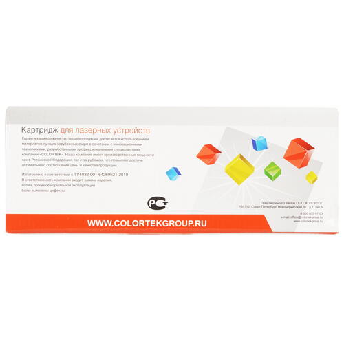 Купить Картридж лазерный Colortek CE311A/CF351A C голубой  5367067. Характеристики, отзывы и цены в Донецке