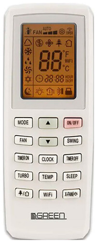 Купить Кондиционер настенный сплит-система GREEN GRI-18IGK2/GRO-18IGK3 белый  9980028. Характеристики, отзывы и цены в Донецке