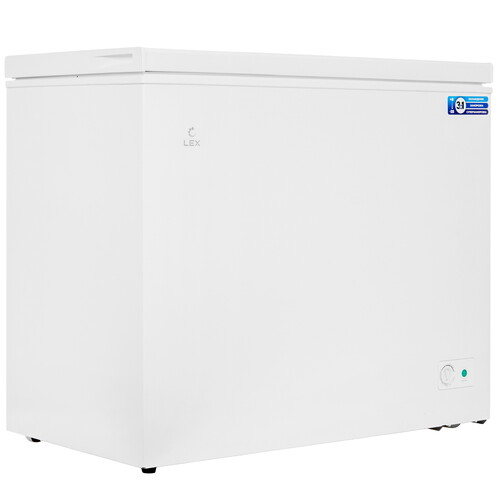 Купить Морозильный ларь LEX LFR300 FFLed белый  9304071. Характеристики, отзывы и цены в Донецке