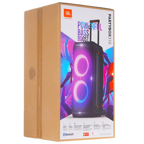 Купить Портативная аудиосистема JBL PARTYBOX 310, черный  5055931. Характеристики, отзывы и цены в Донецке