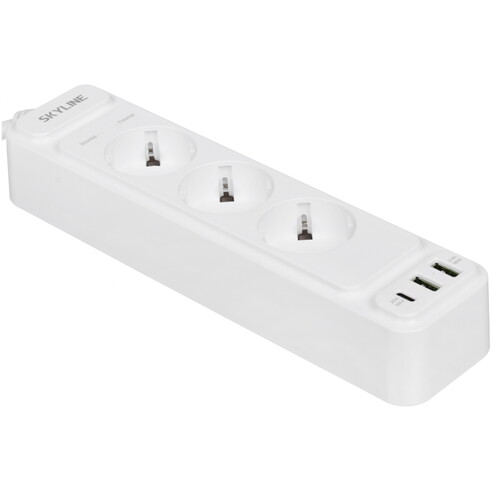 Купить Сетевой фильтр Skyline USP-330 белый  9197090. Характеристики, отзывы и цены в Донецке