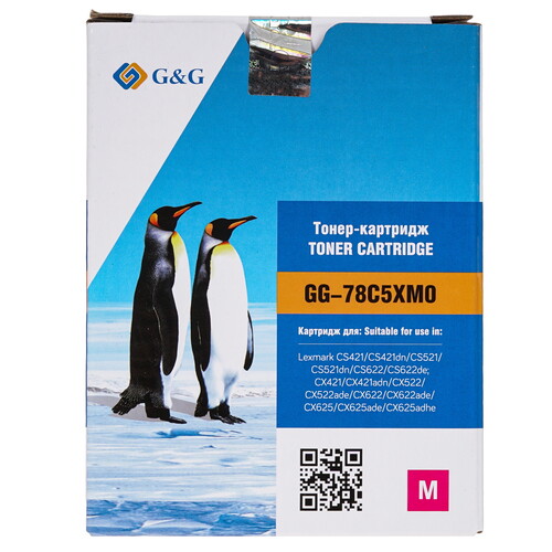 Купить Картридж лазерный G&G GG-78C5XM0 пурпурный  9146328. Характеристики, отзывы и цены в Донецке