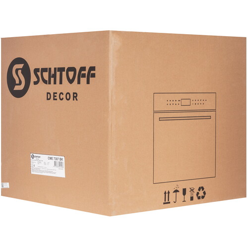 Купить Электрический духовой шкаф SCHTOFF CME 7307 BK черный  9297553. Характеристики, отзывы и цены в Донецке