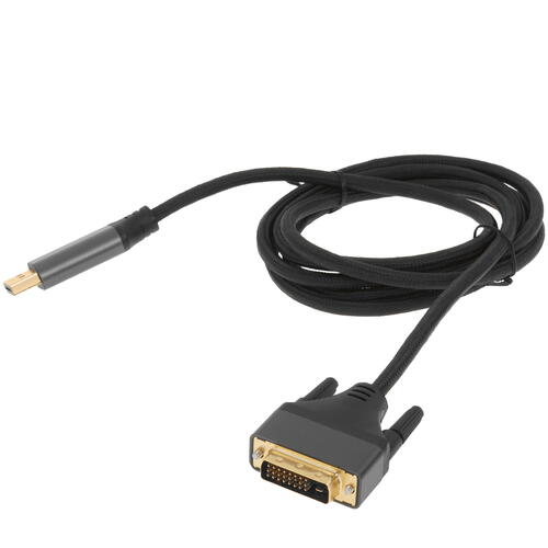 Купить Кабель однонаправленный Cablexpert DisplayPort - DVI-D, 1.8 м  5452088. Характеристики, отзывы и цены в Донецке