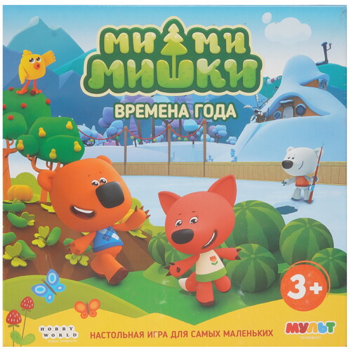Купить Игра настольная "Ми-ми-мишки Времена года"  9087039. Характеристики, отзывы и цены в Донецке