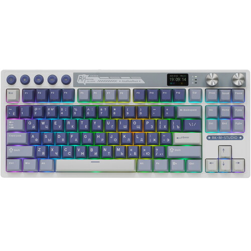 Купить Клавиатура проводная + беспроводная Royal Kludge M87  9307469. Характеристики, отзывы и цены в Донецке