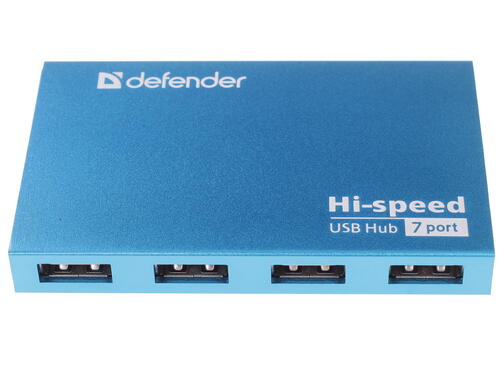 Купить USB-разветвитель Defender Septima Slim  1022690. Характеристики, отзывы и цены в Донецке