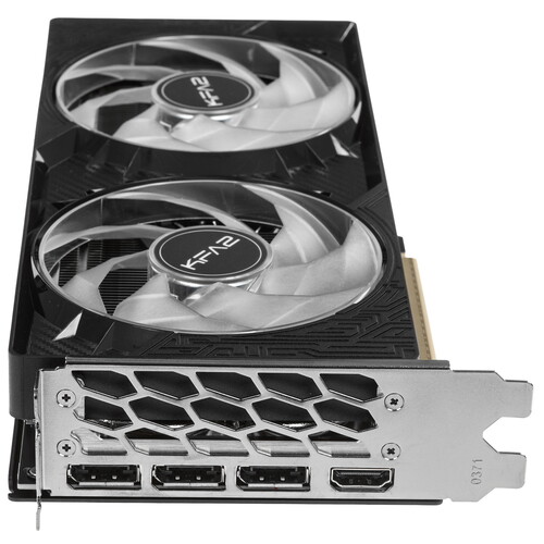 Купить Видеокарта KFA2 GeForce RTX 5060 Ti CORE OC 2FAN LED Black  5623294. Характеристики, отзывы и цены в Донецке