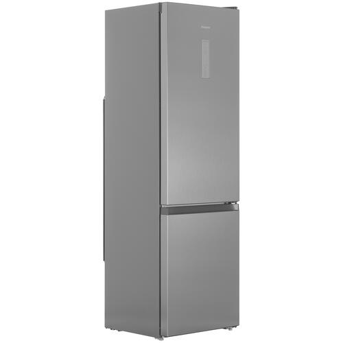 Купить Холодильник с морозильником  Hotpoint HT 1816 MX серебристый  5451940. Характеристики, отзывы и цены в Донецке